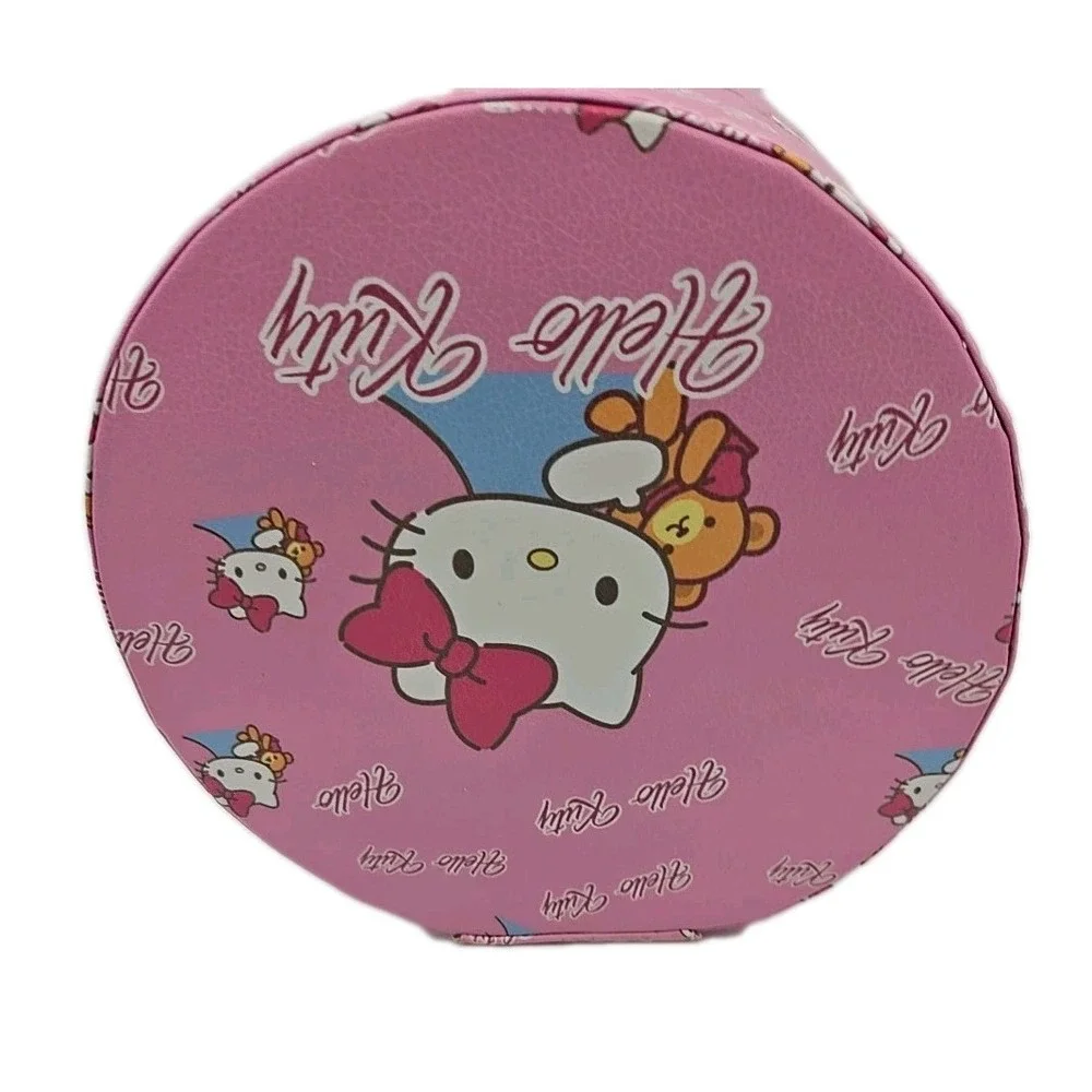 Sanrio Hello Kitty Pink Cosmetic Makeup Travel Storage Organizer Caser